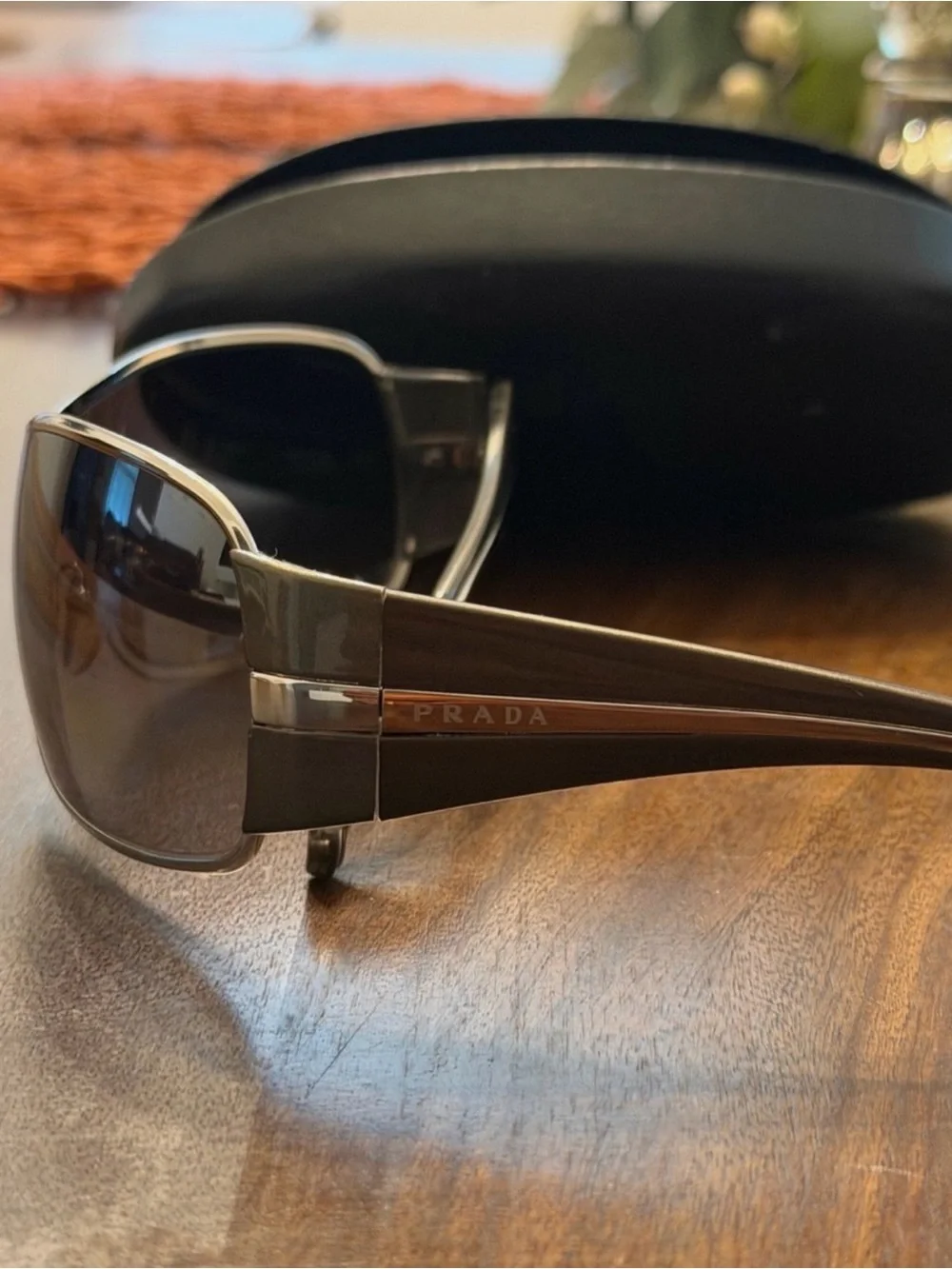PRADA SPR 61I SPR61I BLACK 1BC-1A1 AUTHENTIC SUNGLASSES